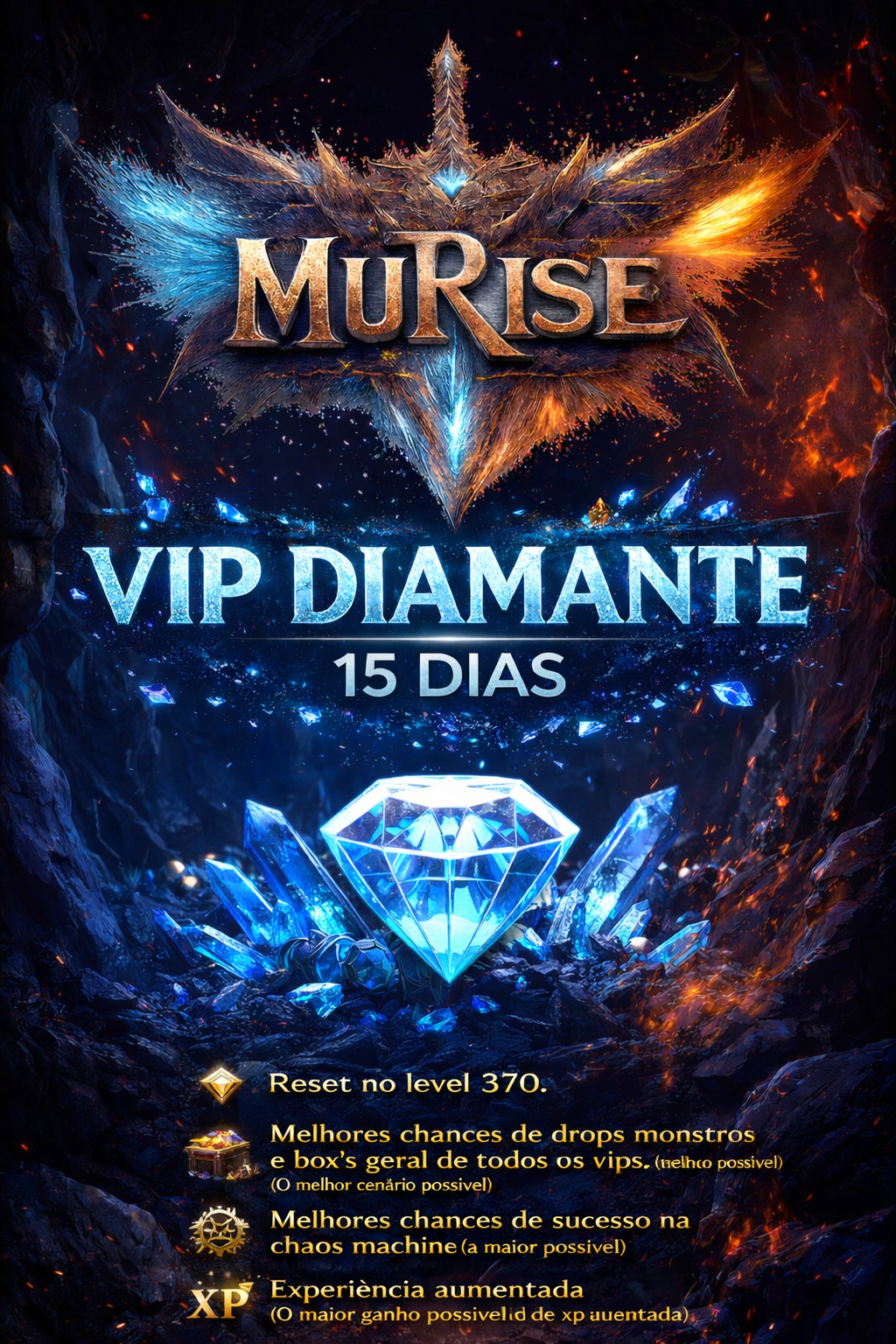 VIP DIAMANTE 15 DIAS'