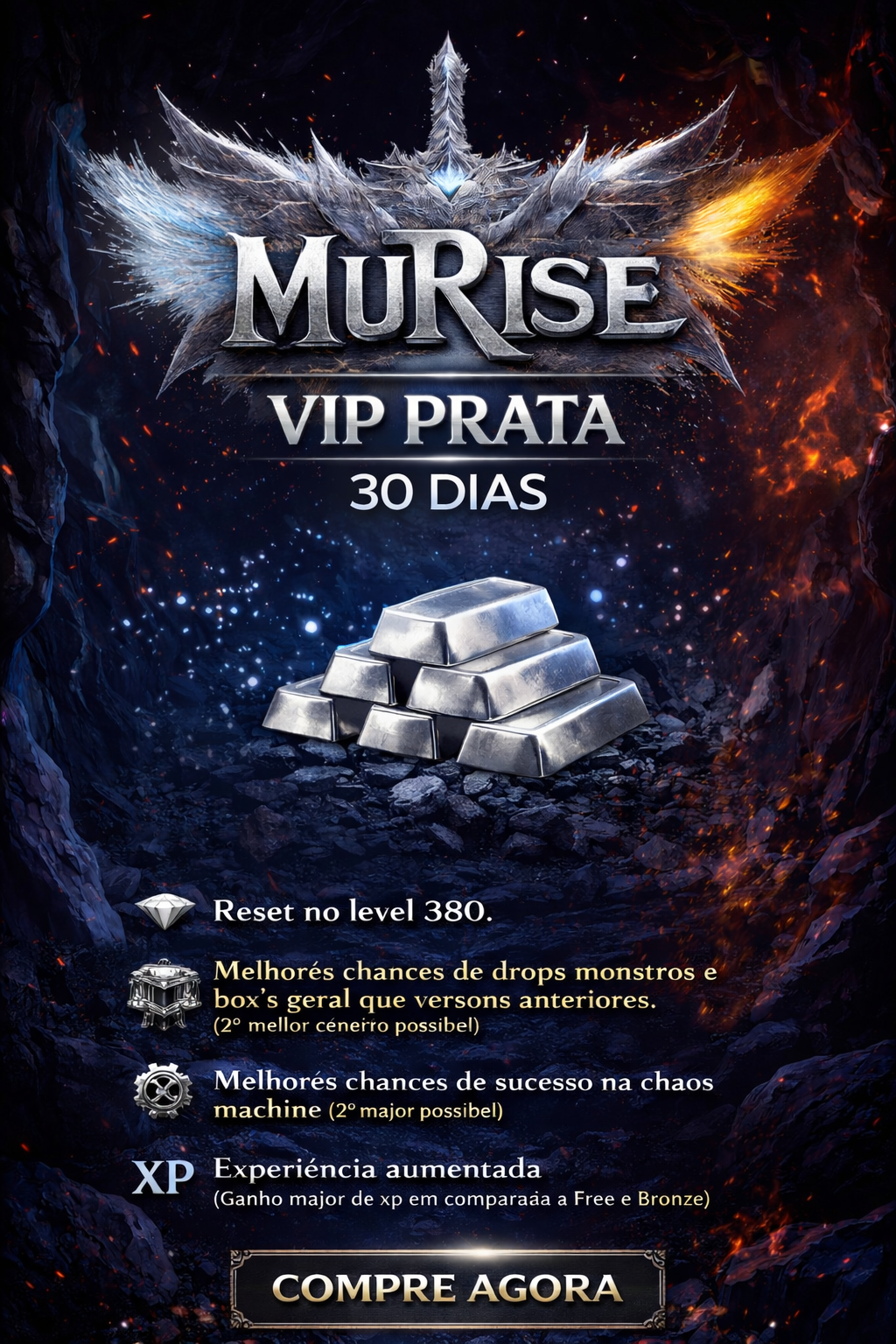 VIP PRATA 30 DIAS'