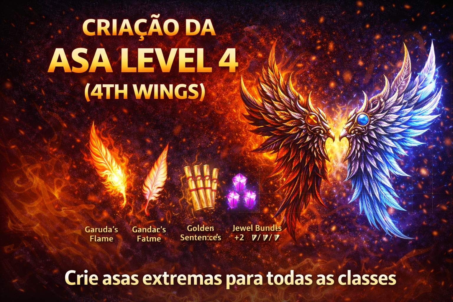 CRIAÇÃO DA ASA LEVEL 4 (4TH WINGS)