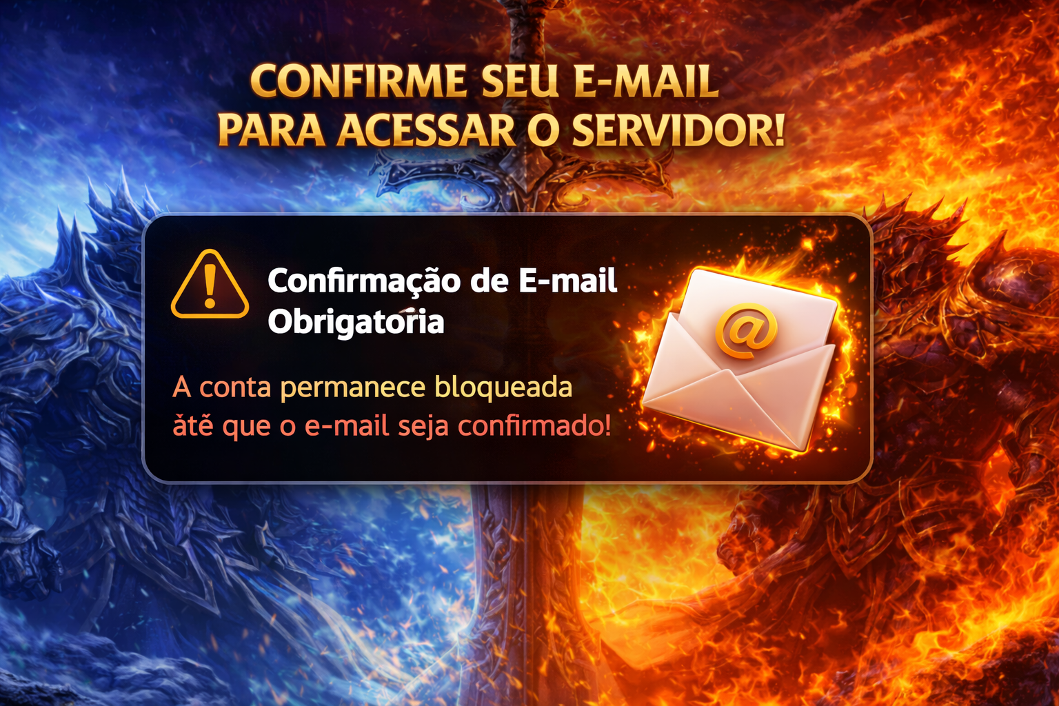 Confirmação de email